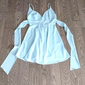 Beautiful dress by Seven sisters 🍀🌸🌸baby blue color